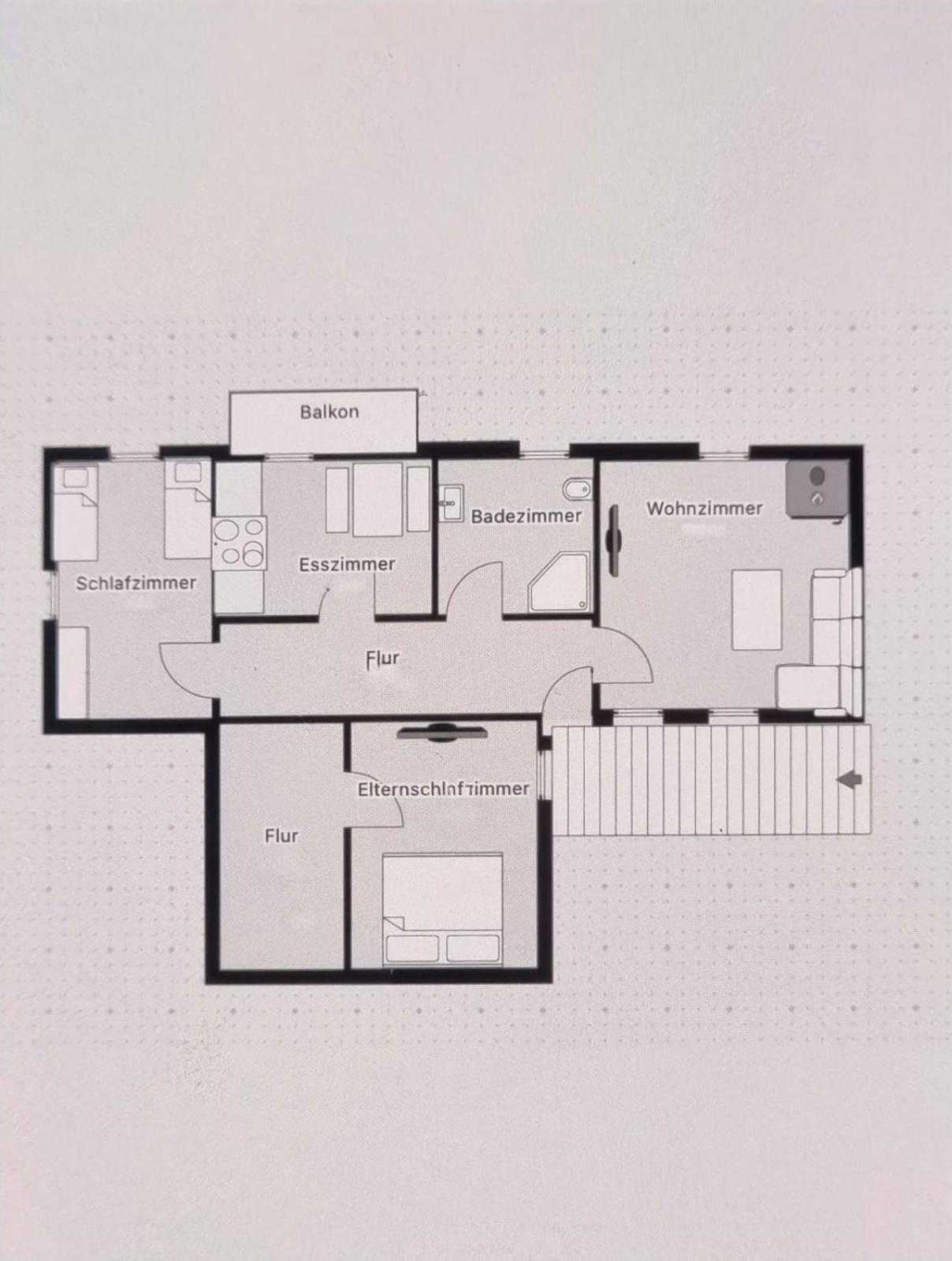 Ferienwohnung Kurparkblicksauerland Lennestadt Esterno foto