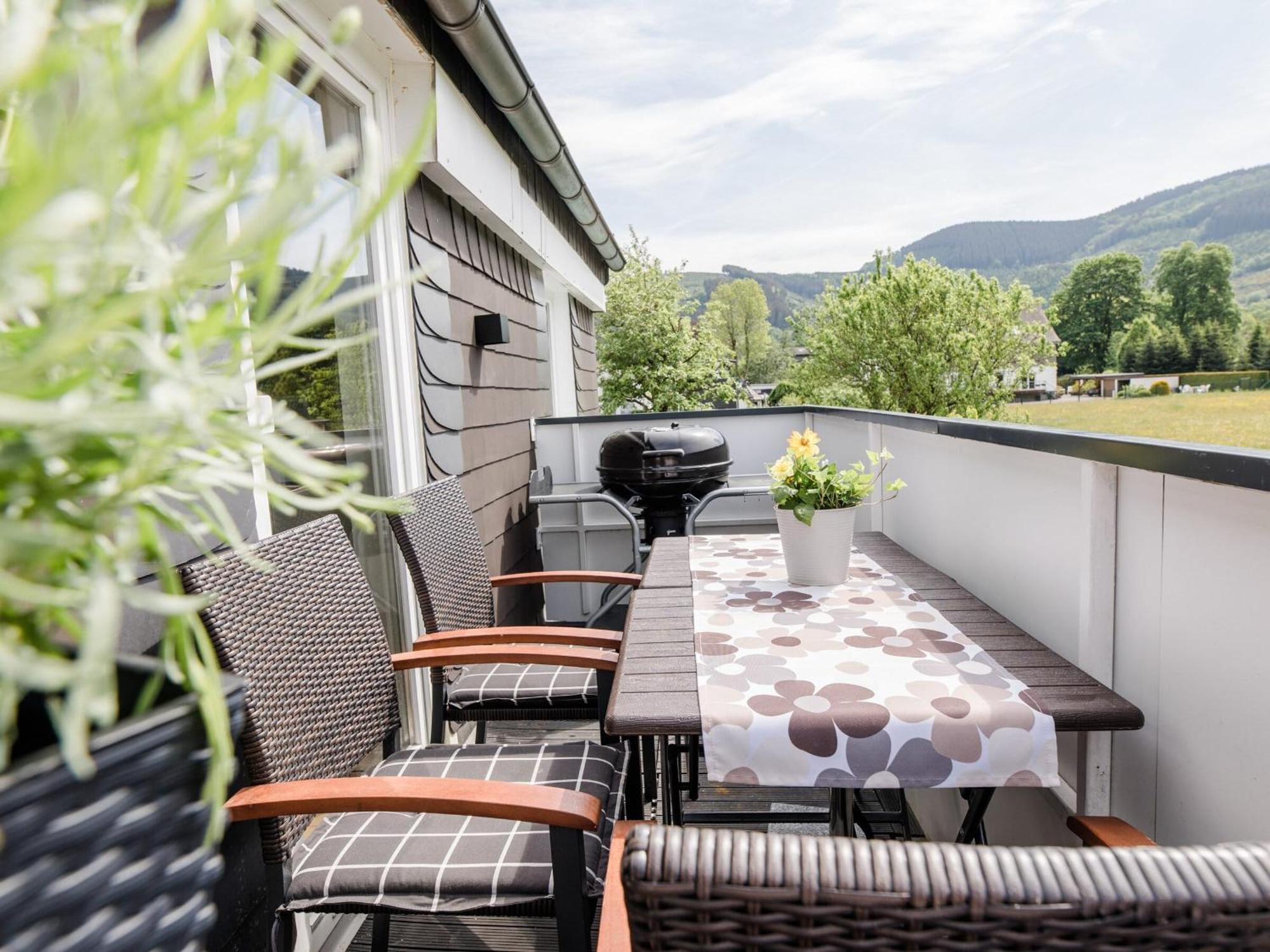 Ferienwohnung Kurparkblicksauerland Lennestadt Esterno foto
